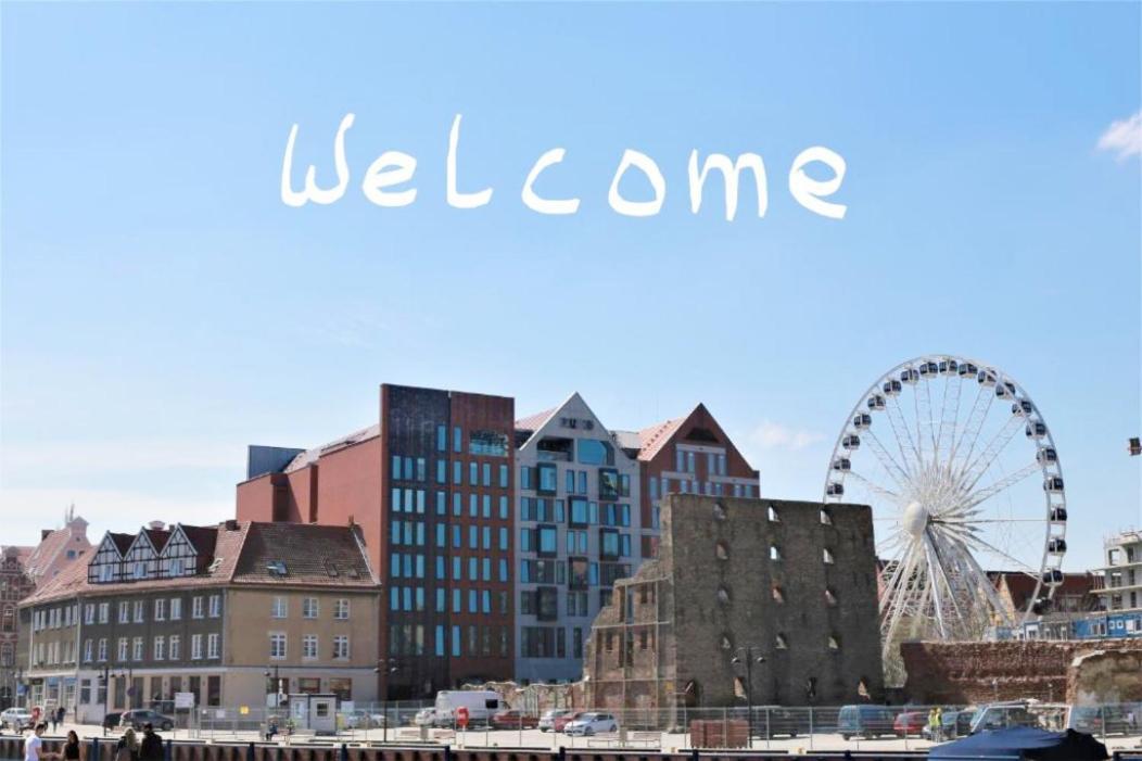 Nowe Mieszkanie W Riverside W Centrum Starego Miasta II Z Parkingiem Gdansk Bagian luar foto