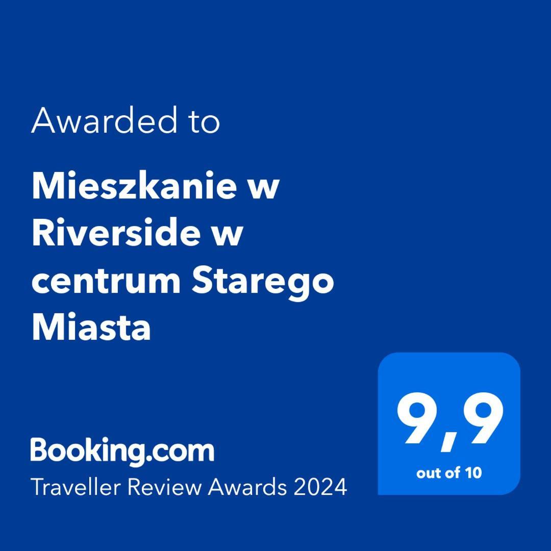 Nowe Mieszkanie W Riverside W Centrum Starego Miasta II Z Parkingiem Gdansk Bagian luar foto